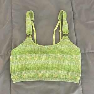 Aerie Bright Green Bra Top Size M